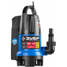 Насос дренажный АкваСенсор 550 Вт, для грязной воды ЗУБР Профессионал НПГ-Т7-550