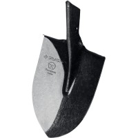 Штыковая лопата тип ЛСГ 385х220мм полотно рессорная сталь 1.6мм закалено без черенка Профессионал ЗУБР ПРОФИ-5 39451