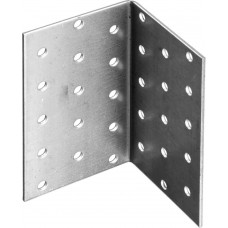 Крепежный уголок равносторонний УКР-2.0 100 x 60 x 60 x 2 мм, цинк ЗУБР 310206-100-060