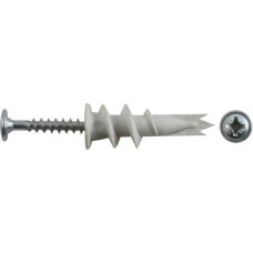 Анкер металлический (для гипсовых плит) KLA M + шуруп, 100 шт (24130)