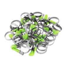 Хомуты металлические элемент крепления с формой ключа 20-35 мм, 50 штук в упаковке Сибртех (47550)