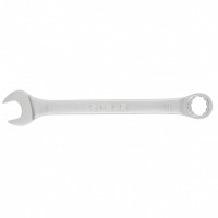 Ключ комбинированный, 19 мм, CrV, матовый хром Stels