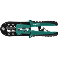 Универсальный кримпер RJ-Pro (RJ45, RJ11, RJ12) KRAFTOOL 22698