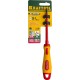 Отвертка высоковольтная SL4 х 100 мм KRAFTOOL 250083-4.0-100