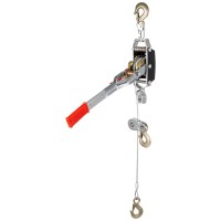 Лебедка рычажная, тяга 4 т, подъем 1.6 т, двойное храповое колесо Matrix (52225)