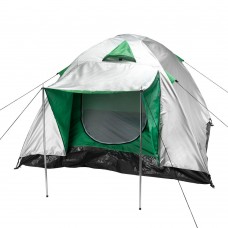 Палатка двухслойная трехместная 210 x 210 x 130 см, Camping Palisad (69522)
