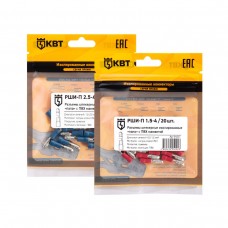 Разъем штекерный изолированный «папа» РШИ-П 1.5-4 (20 шт) (КВТ) (91037)