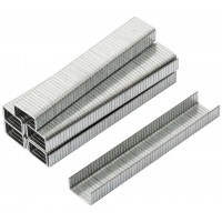 Скобы для степлера закалённые прямоугольные 10,6 мм х 1,2 мм (широкие тип 140) 6 мм, 500 шт. (31206)