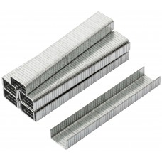 Скобы для степлера закалённые прямоугольные 10,6 мм х 1,2 мм (широкие тип 140) 6 мм, 500 шт. (31206)