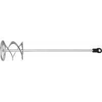 Миксер для красок металлический 80 х 400 мм, шестигранный хвостовик, оцинкованный STAYER 06011-08-40