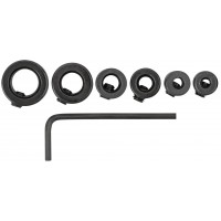 Стопперы для сверел, набор 6 шт. (3, 4, 5, 6, 8, 10 мм) (36433)