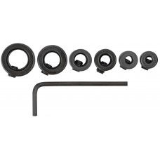 Стопперы для сверел, набор 6 шт. (3, 4, 5, 6, 8, 10 мм) (36433)