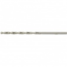 Сверло по металлу, 5 х 132 мм, полированное, удл, HSS, 10 шт, цилиндрический хвостовик Matrix