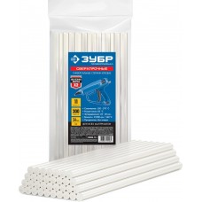 Клеевые стержни 11?300 мм сверхпрочные прозрачные 34 шт ЗУБР Профессионал 06856-12-1