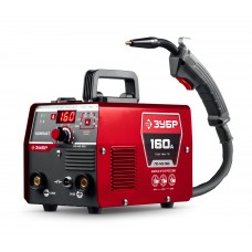 ЗУБР КОМПАКТ, FCAW, MMA, TIG, 160 А, полуавтомат сварочный, без газа, горелка ПС-160 (ПС-М3-160)