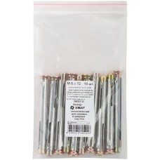 Анкер металлический для оконных и дверных коробок М 8 х 72 10 шт Фасовка (26007-0)