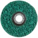 Диск зачистной полимерный 125 мм, зеленый, повышенной жесткости (39636М)