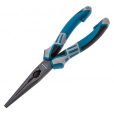 Длинногубцы прямые 205 мм, трехкомпонентные рукоятки Gross (17171)