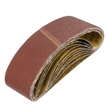 Лента абразивная бесконечная, P 120, 75 х 533 мм, 10 шт Matrix (74239)