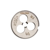 Плашка круглая резьбонарезная HSS-E, DIN 223 B (DIN EN 22568), M4 x 0.7, 20 x 5 (ZA-03802)