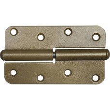 Петля карточная ПН-110 правая 110 x 41 x 2.8 мм, цвет золотой металлик 37653-110R