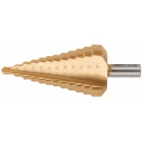 Сверло ступенчатое HSS по металлу, 12 ступеней 6-9-13-16-19-21-23-26-29-32-35-38 мм