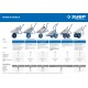 Тачка строительная двухколесная 110 л, 240 кг, полиуретановые колеса Профессионал ЗУБР ПТ-300 39911_z01