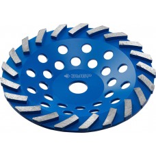 Чашка алмазная шлифовальная сегментная d 180 мм ЗУБР Турбо Профессионал 33370-180_z01