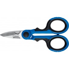 Ножницы электрика универсальные 145 мм Профессионал ЗУБР Универсал 23357
