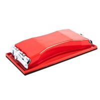 Брусок для шлифования, 210 х 105 мм, пластиковый с зажимами Matrix (75830)