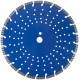 Диск отрезной алмазный cегментный (сухая и влажная резка), для бетона, армированного бетона, камня 350х3,2х10х25,4 мм (37322)