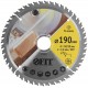Диск пильный для циркулярных пил по дереву, спец. форма зуба 190 х 30/20 х 48Т (37692)