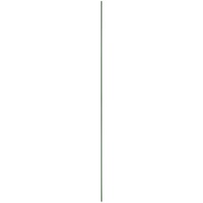 Колышек садовый, стальная трубка с ПВХ покрытием 1,5 м х 11 мм (77473)