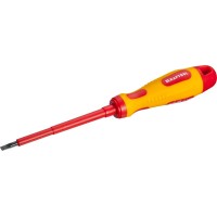 Отвертка высоковольтная SL4 х 100 мм KRAFTOOL 250083-4.0-100