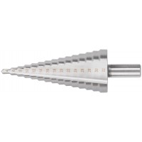 Сверло ступенчатое HSS ( Р6М5 ) по металлу, 15 ступеней, 4-32 мм