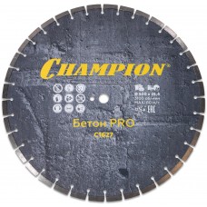 Диск алмазный CHAMPION бетон PRO 500/25,4/10/4 Concremax (13л/с бетон отвержд.,ж/б с наполн.сред.тв) (C1627)