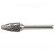 Борфреза параболическая с закругленным концом 13x25x70 мм, VHM, DC, форма F (серия 900625) GARWIN INDUSTRIAL 900625-132570