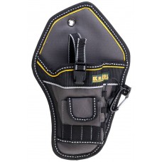 Кобура для шуруповерта с отделениями для бит и сверл KRAFTOOL 38744