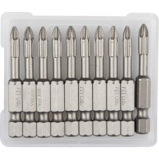 Торсионные биты X-Drive, PZ1, 50 мм, 10 шт KRAFTOOL 26123-1-50-10