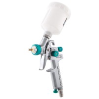 Краскораспылитель AG 810 HVLP, гравитационный, сопло 0.8 мм и 1 мм Stels (57361)