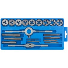 Лерки-метчики для мягкого металла 20 шт., пластиковый кейс (70780)