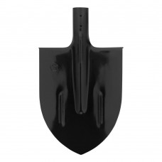 Лопата штыковая, 205х275 мм, ребра жесткости, без черенка, (61411)