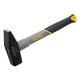 Молоток слесарный, 1000 г, кованый, фибергласовая рукоятка c TPR покрытием Denzel (10490)