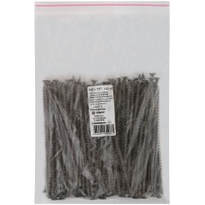 Саморезы черные по гипроку к дереву 4.8х127 100 шт Фасовка (22427-0)