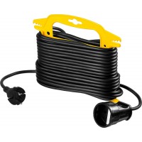 Удлинитель на рамке MF 207 15 м 2200 Вт 1 гнездо ПВС 2х0,75 мм2 STAYER 55014-15_z01