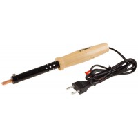 Паяльник электрический 80 Вт, клин, деревянная рукоятка ЗУБР 55405-80_z01