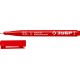 Перманентный маркер МП-50 красный, 0.5 мм ЗУБР 06321-3