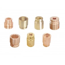 Головка ударная торцевая искробезопасная 6-гр. (1/2)110B-46 BeCu, HORTZ