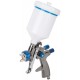 Краскопульт пневматический, LVLP Профи, пластиковый верхний бачок 600 мл, 1.4 мм (81024)