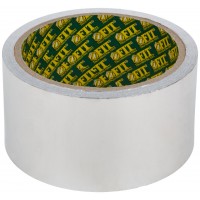 Лента алюминиевая клейкая, 50 мм х 10 м (11671)